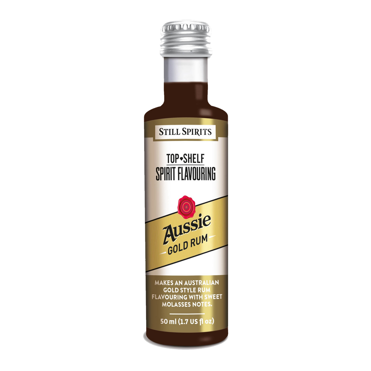 Aussie Gold Rum Essence 50ml single bottle