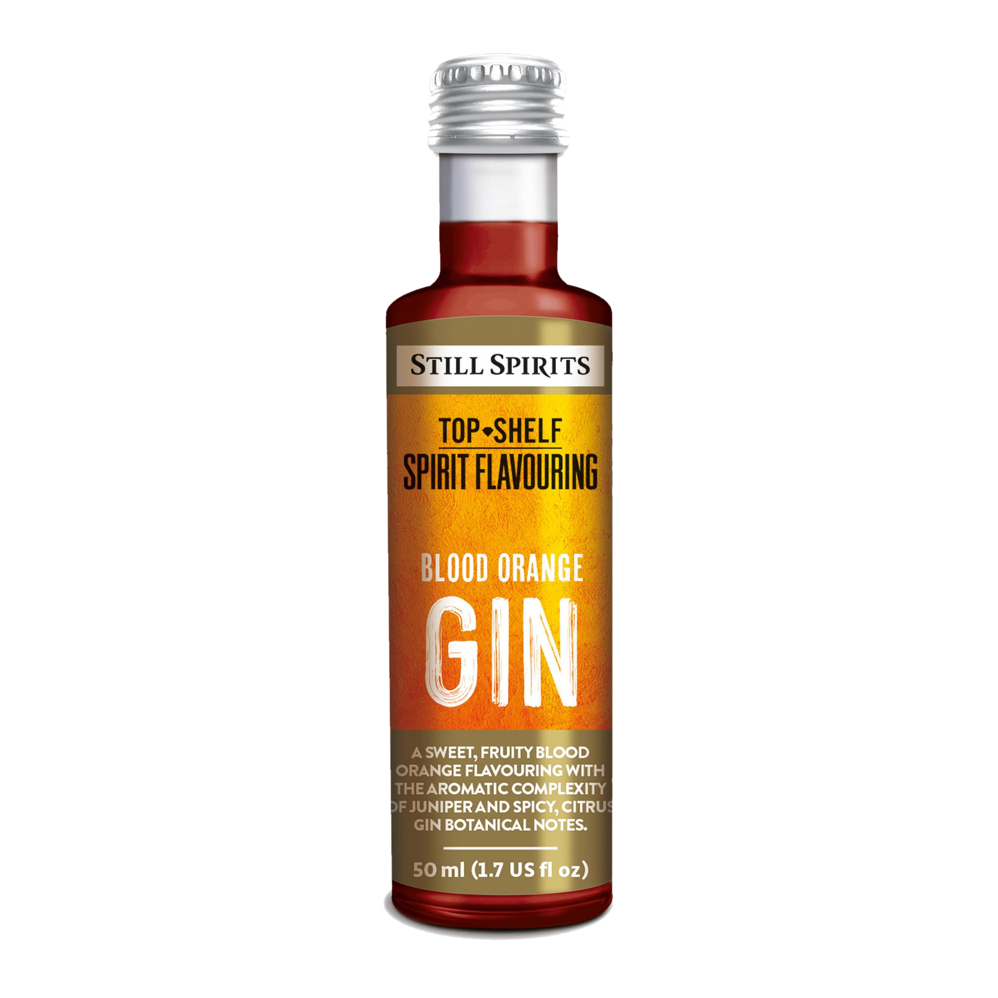 Blood Orange Gin Essence 50ml single bottle