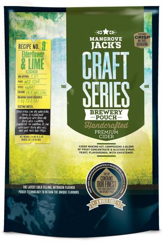 Mangrove Jack's Craft Series Elderflower & Lime Cider Pouch