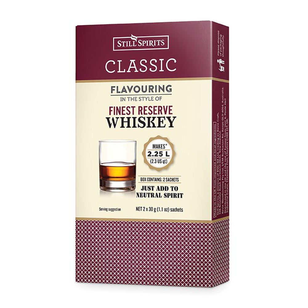 Classic Superior Collection Finest Reserve Whiskey