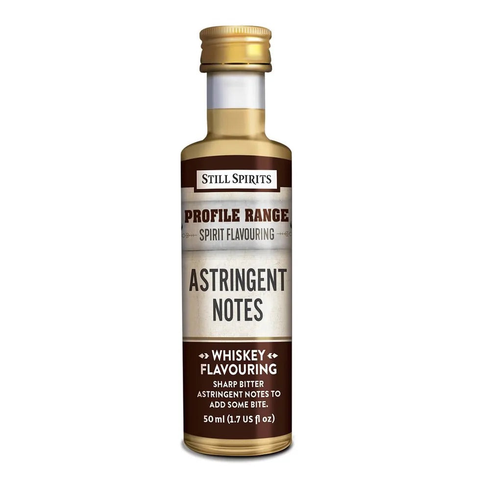 Top Shelf Spirits Astringent Notes