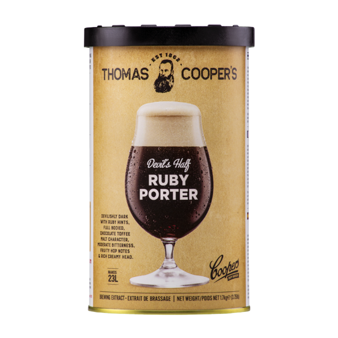 Thomas Coopers Devil's Half Ruby Porter