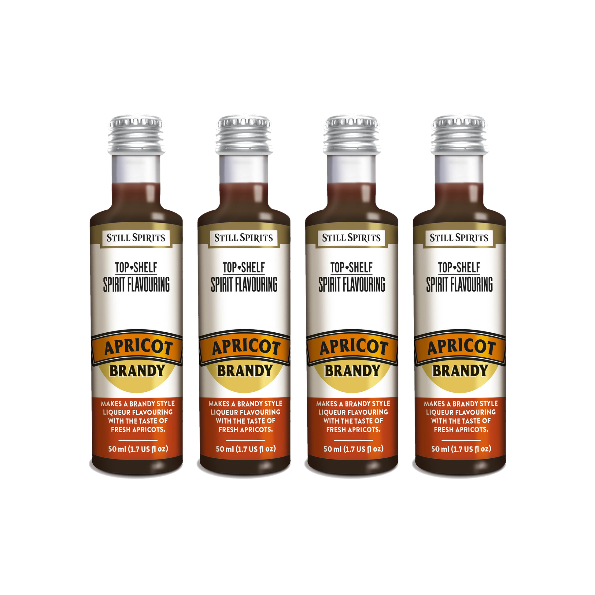 Apricot Brandy Liqueur Essence 4 Pack