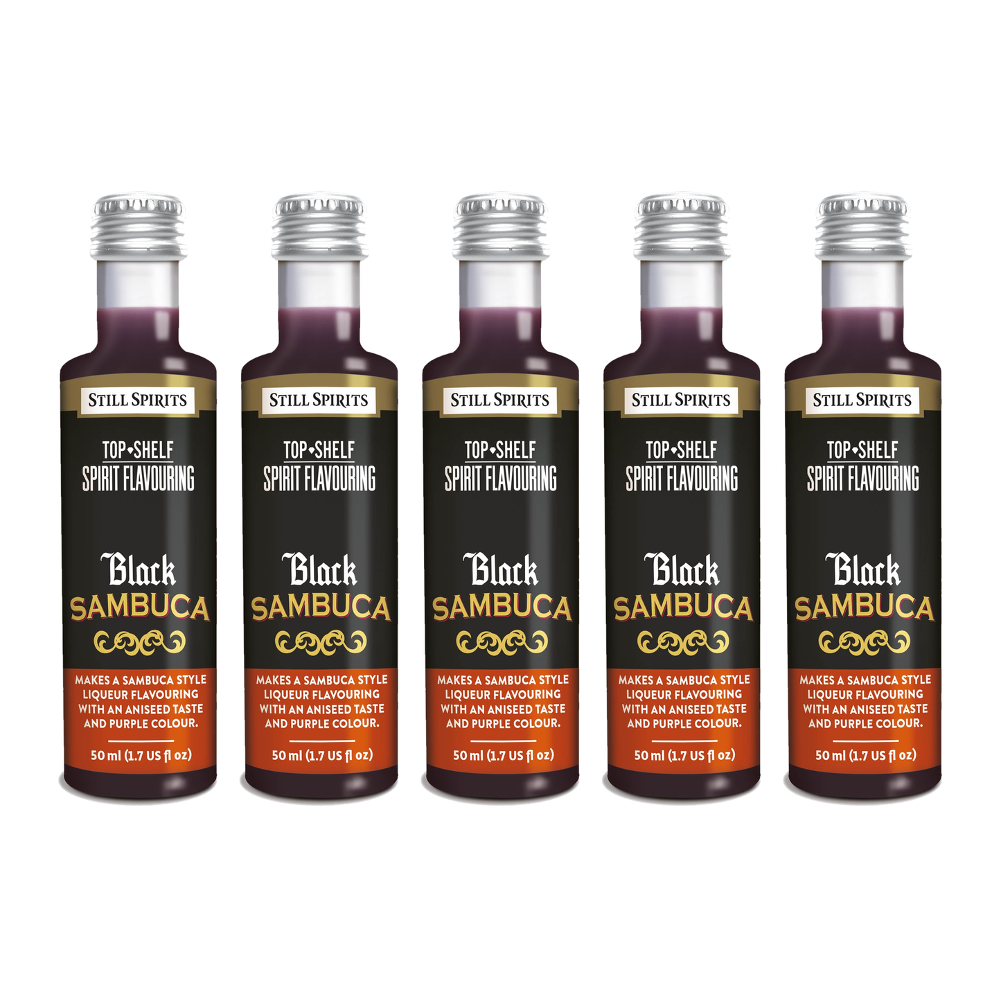 Black Sambuca Liqueur Essence 5 Pack