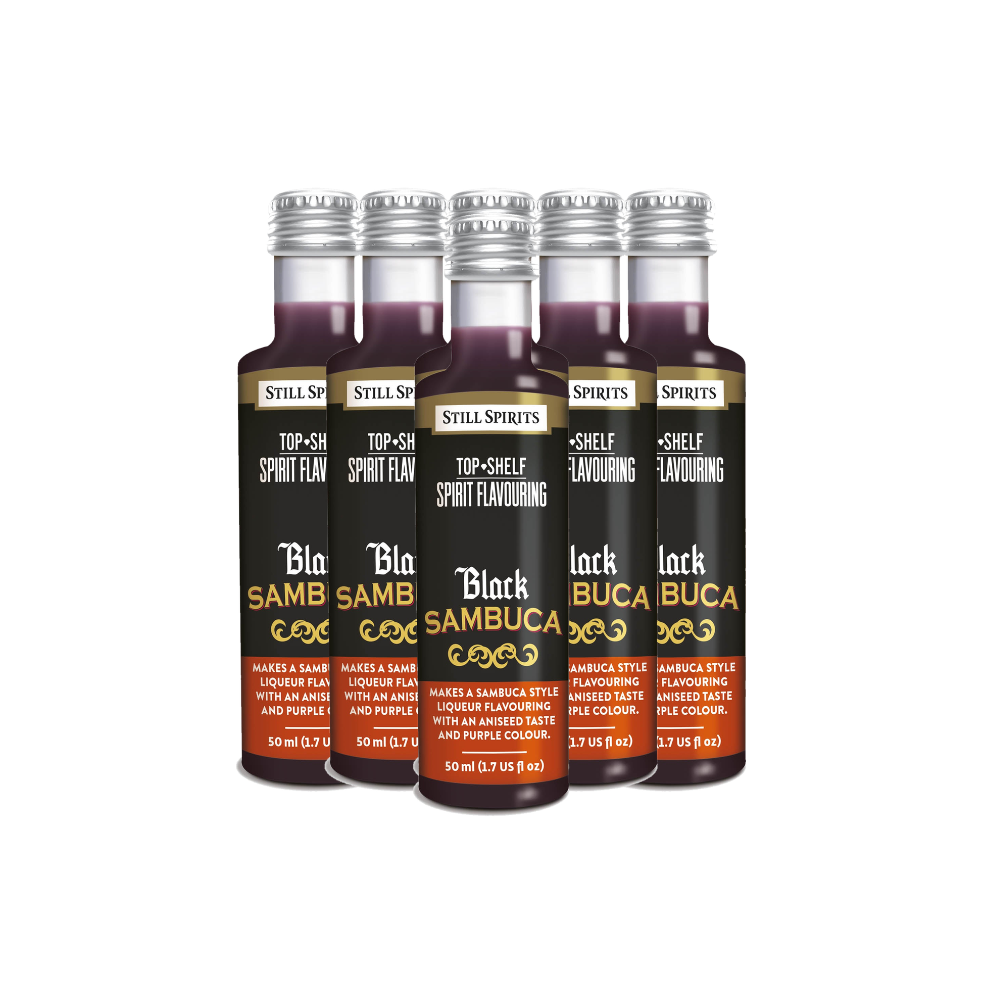 Black Sambuca Liqueur Essence 6 Pack