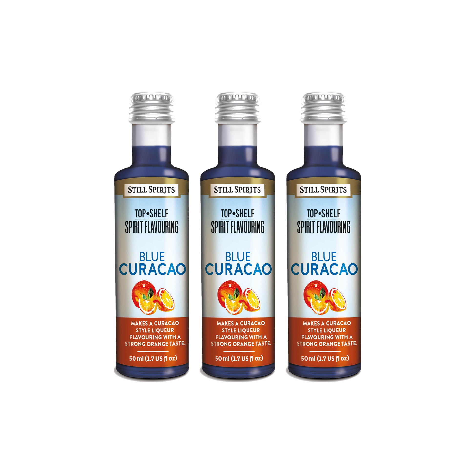 Blue Curacao Liqueur Essence 3 Pack