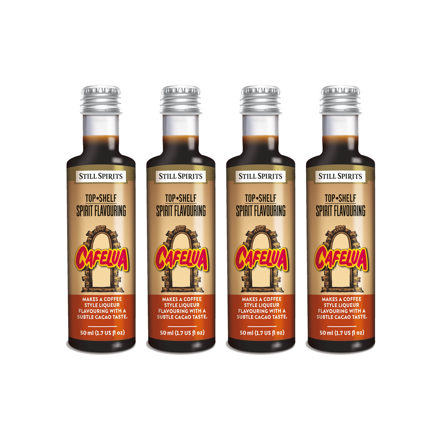 Cafelua Liqueur Essence 4 Pack