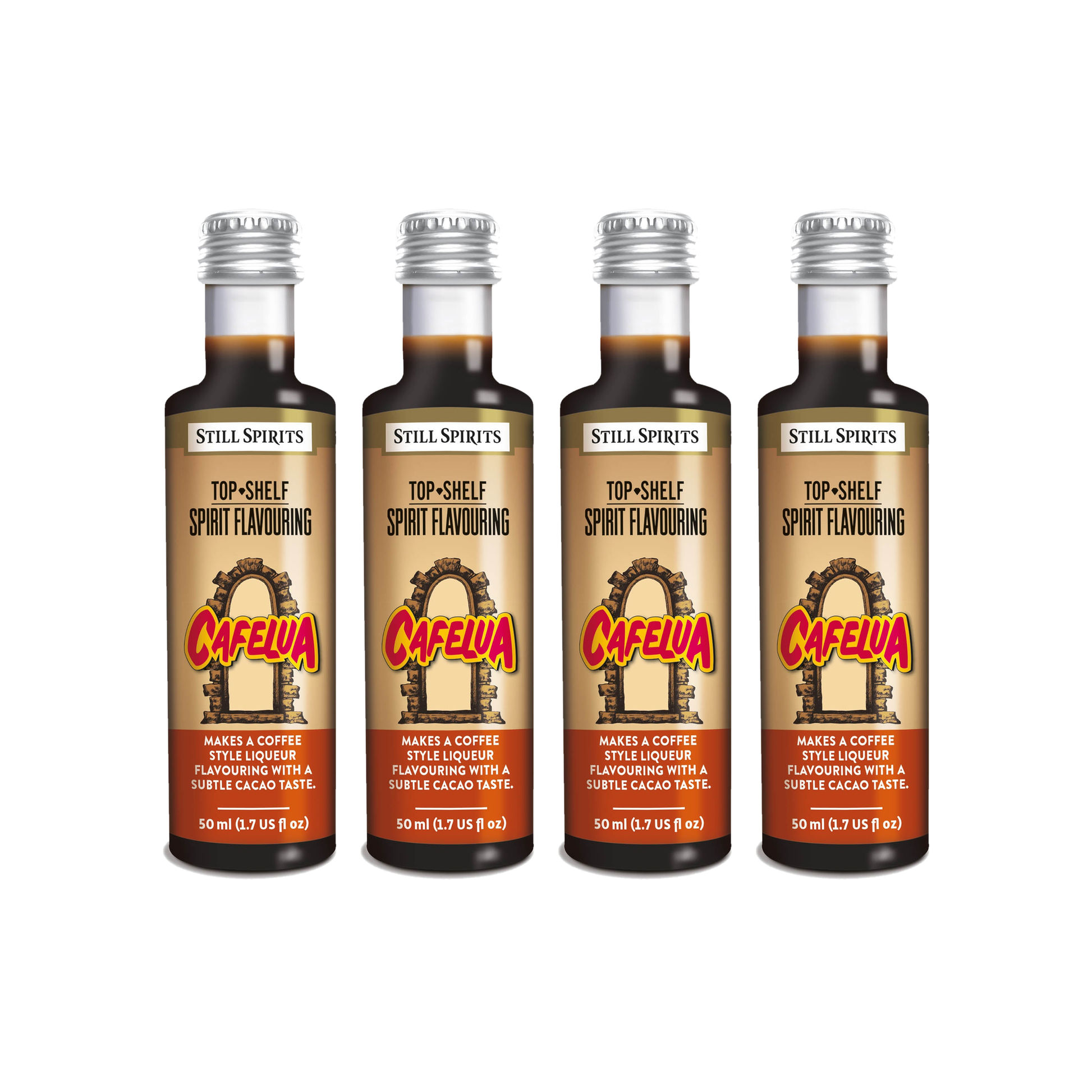Cafelua Liqueur Essence 4 Pack