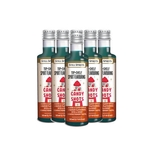 Candy Shots Liqueur Essence 6 Pack