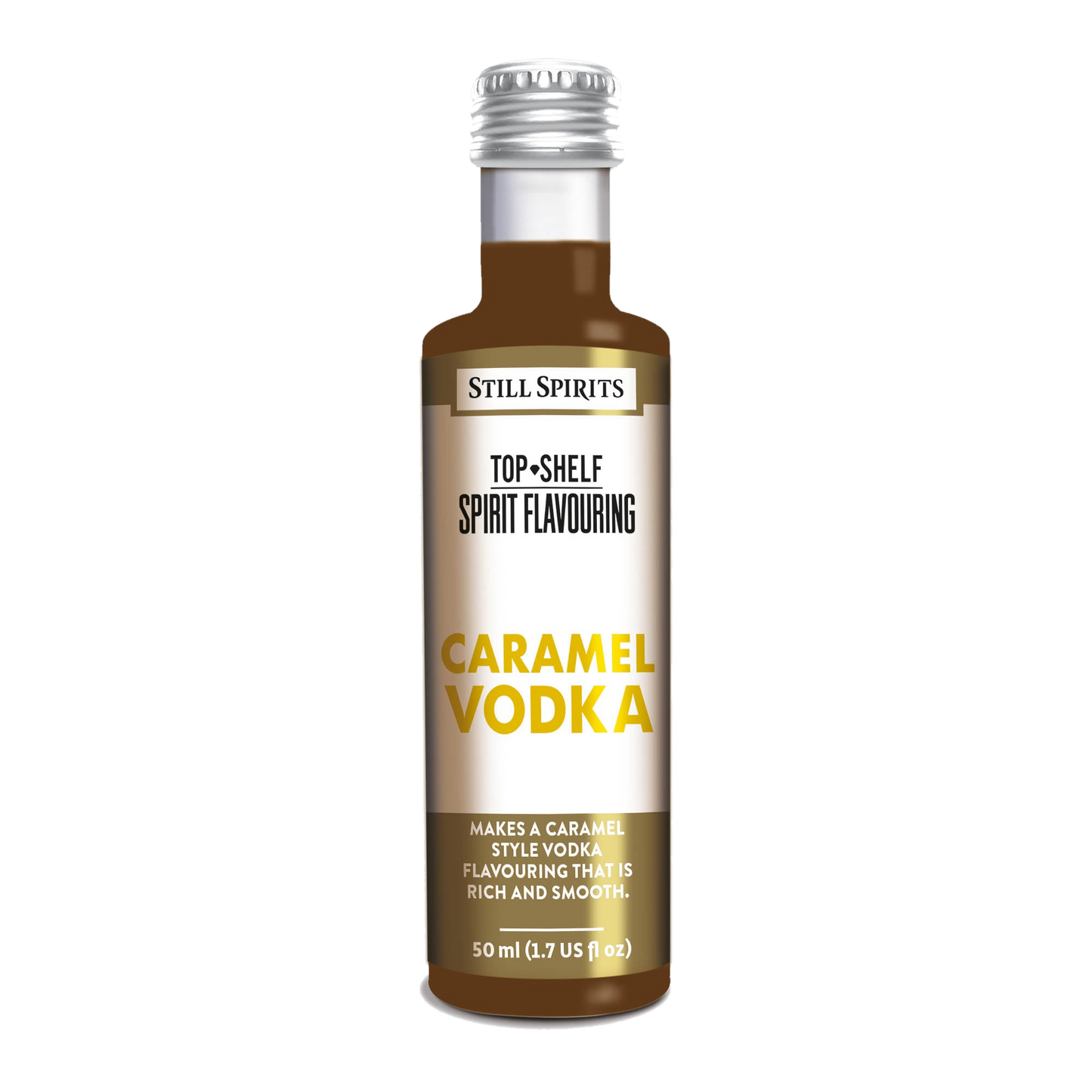 Caramel Vodka Essence 50ml single bottle