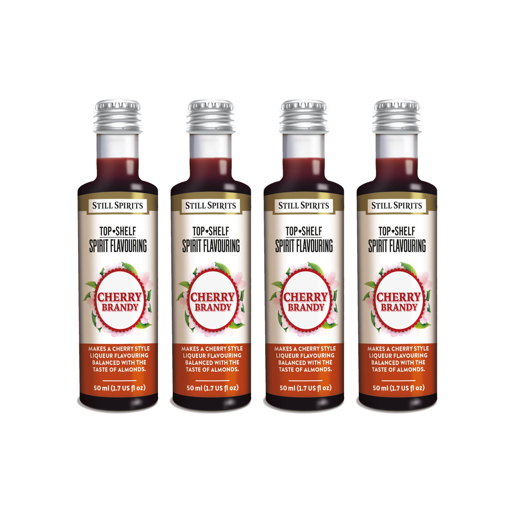 Cherry Brandy Liqueur Essence 4 Pack