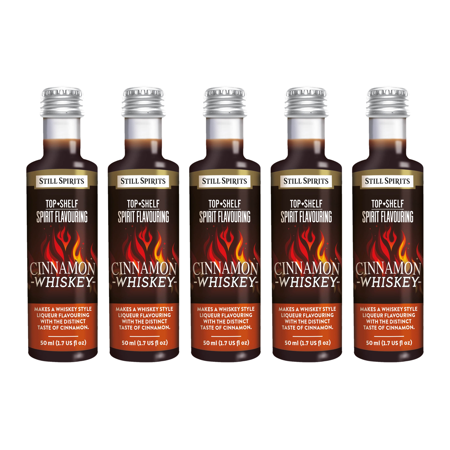 Cinnamon Whiskey Liqueur Essence 5 Pack