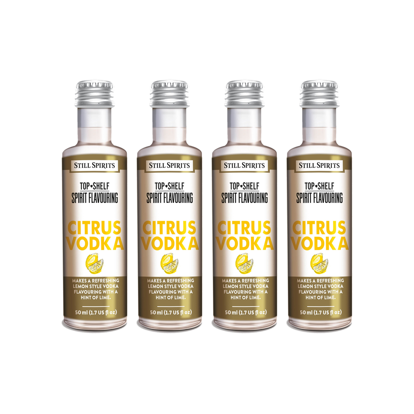 Citrus Vodka Essence 4 Pack