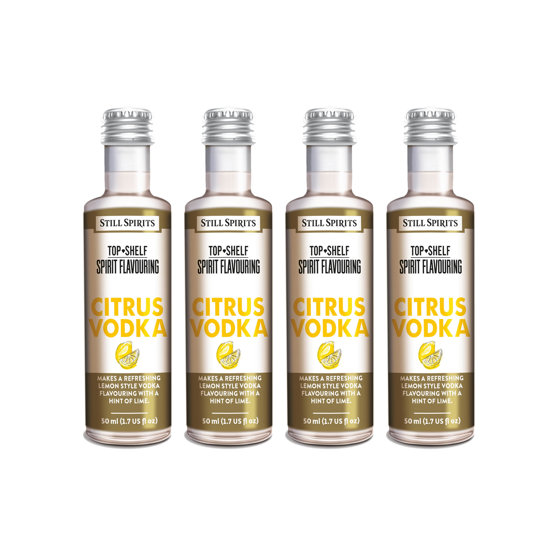Citrus Vodka Essence 4 Pack