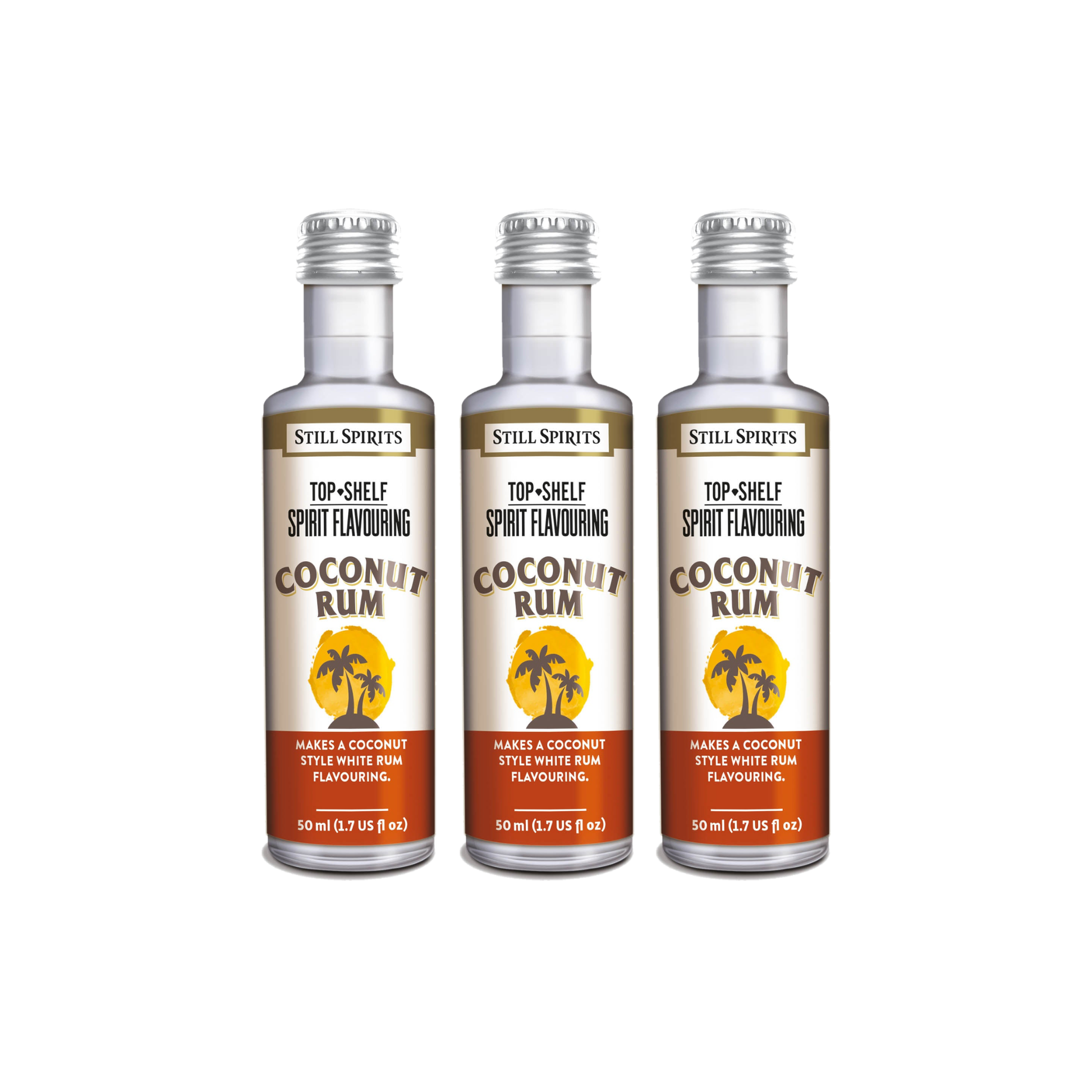 Coconut Rum Liqueur Essence 3 Pack