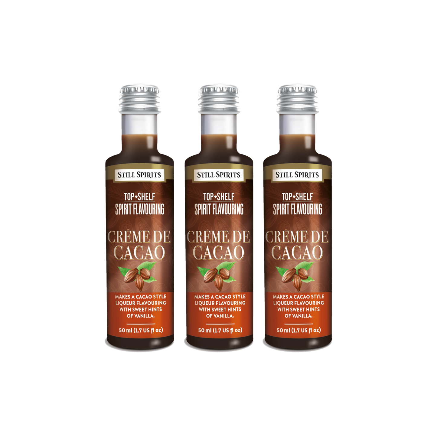 Crème de Cacao Liqueur Essence 3 Pack
