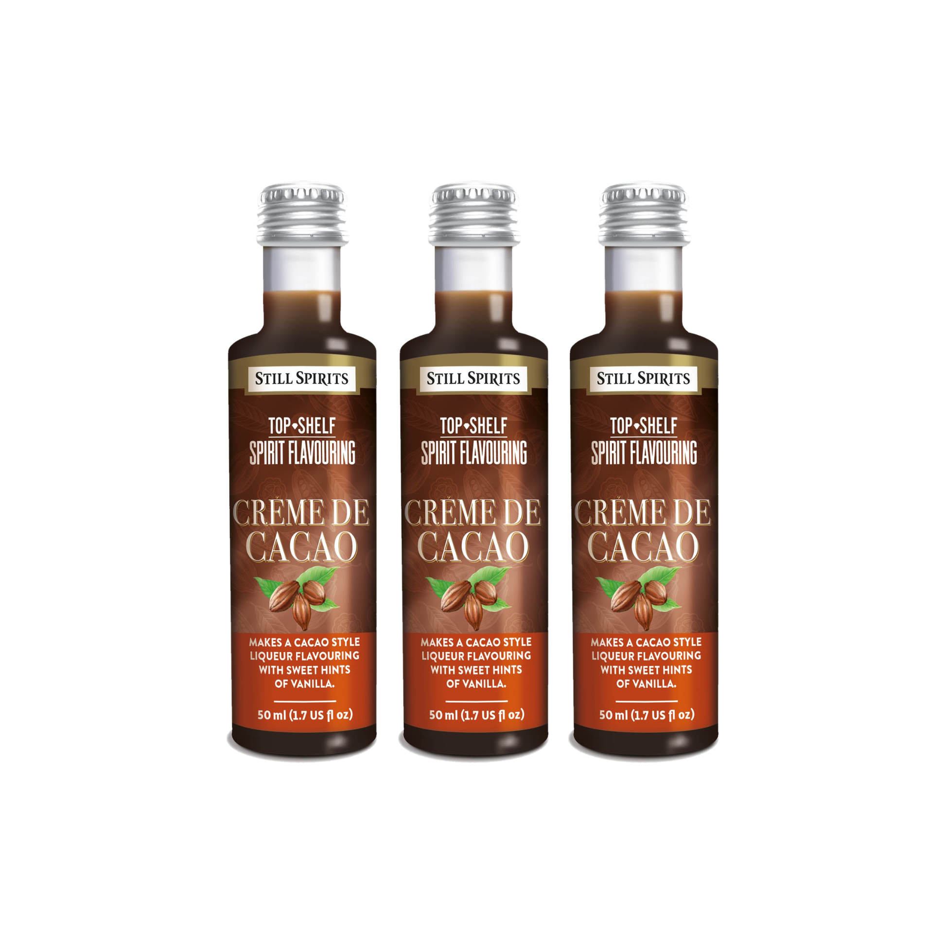 Crème de Cacao Liqueur Essence 3 Pack