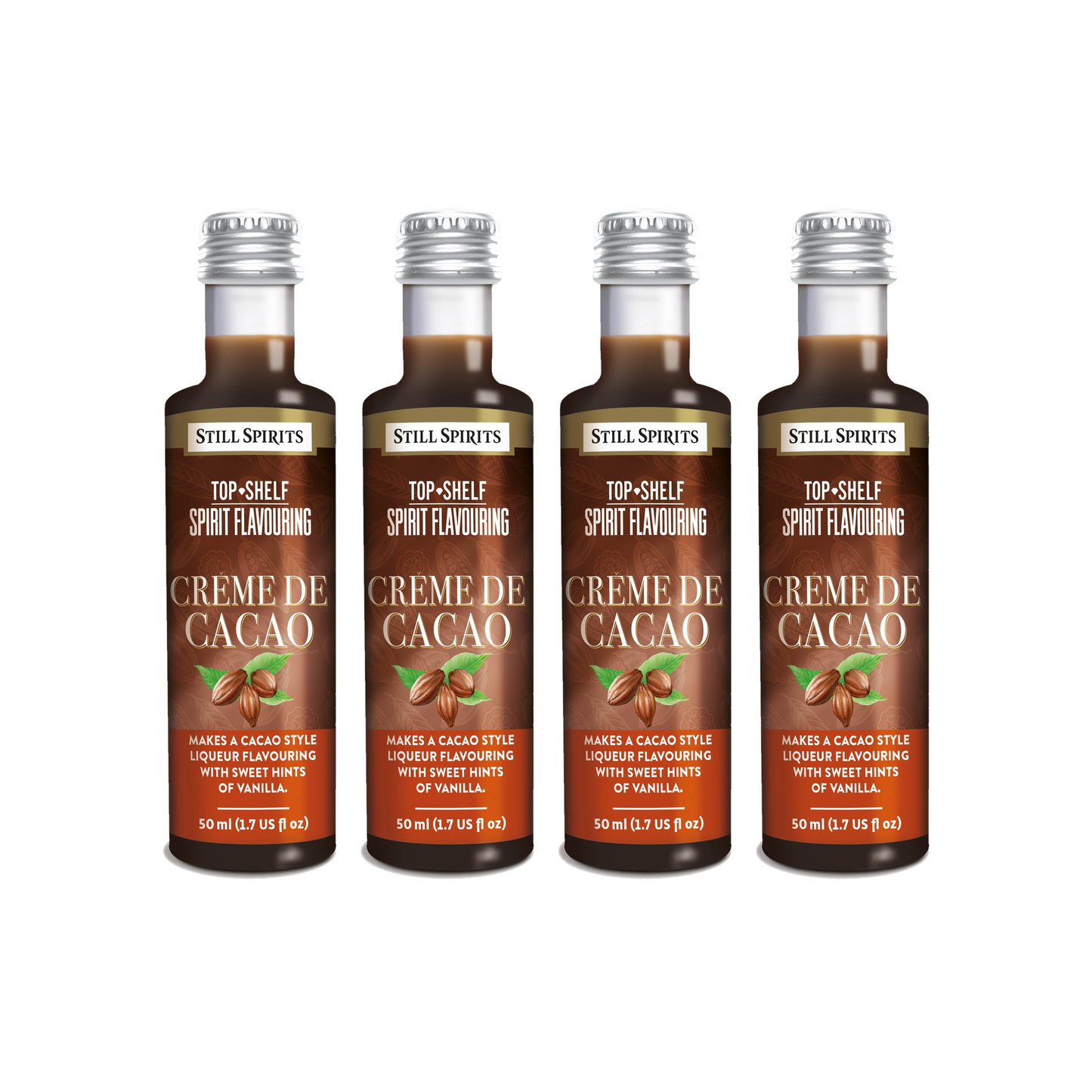 Crème de Cacao Liqueur Essence 4 Pack