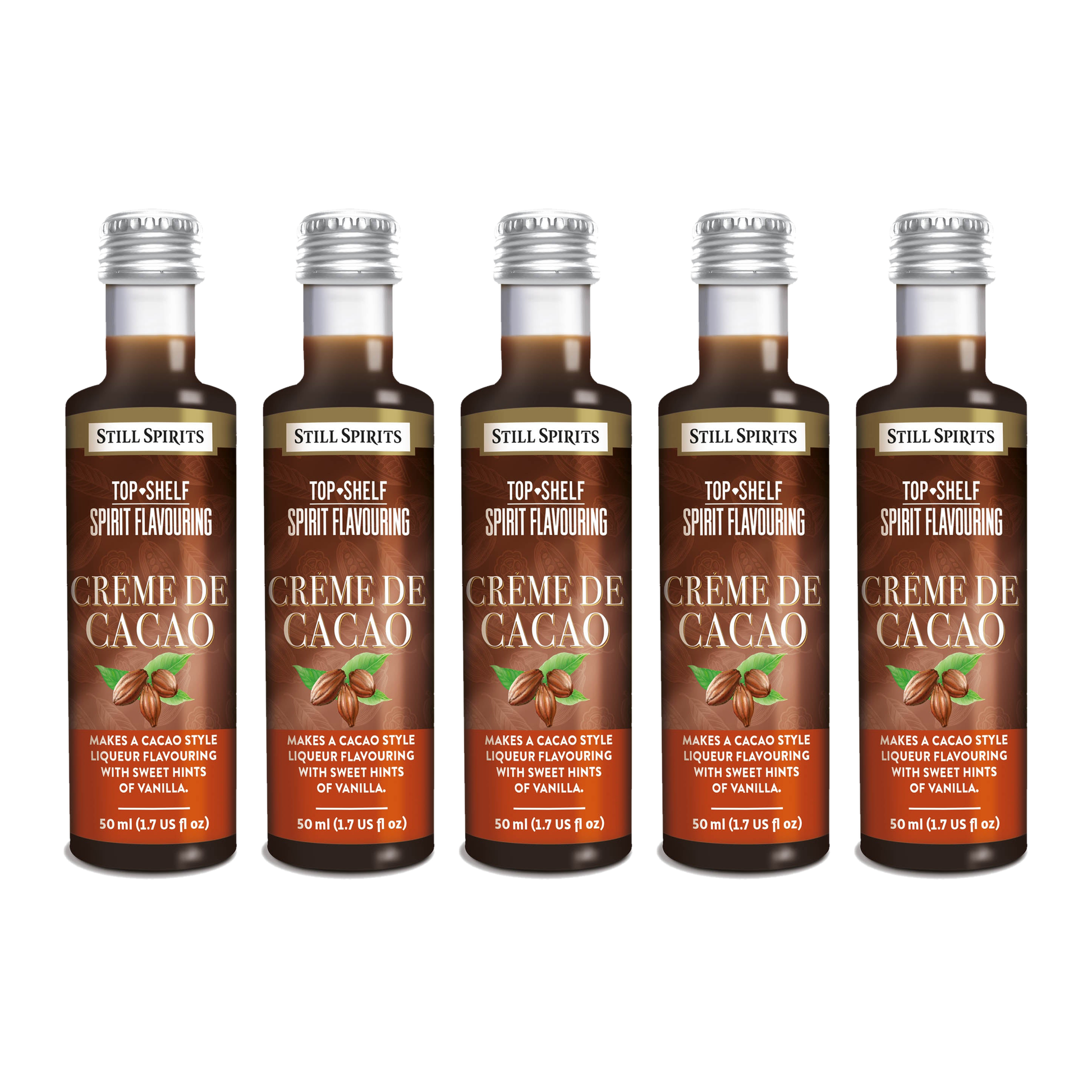 Crème de Cacao Liqueur Essence 5 Pack