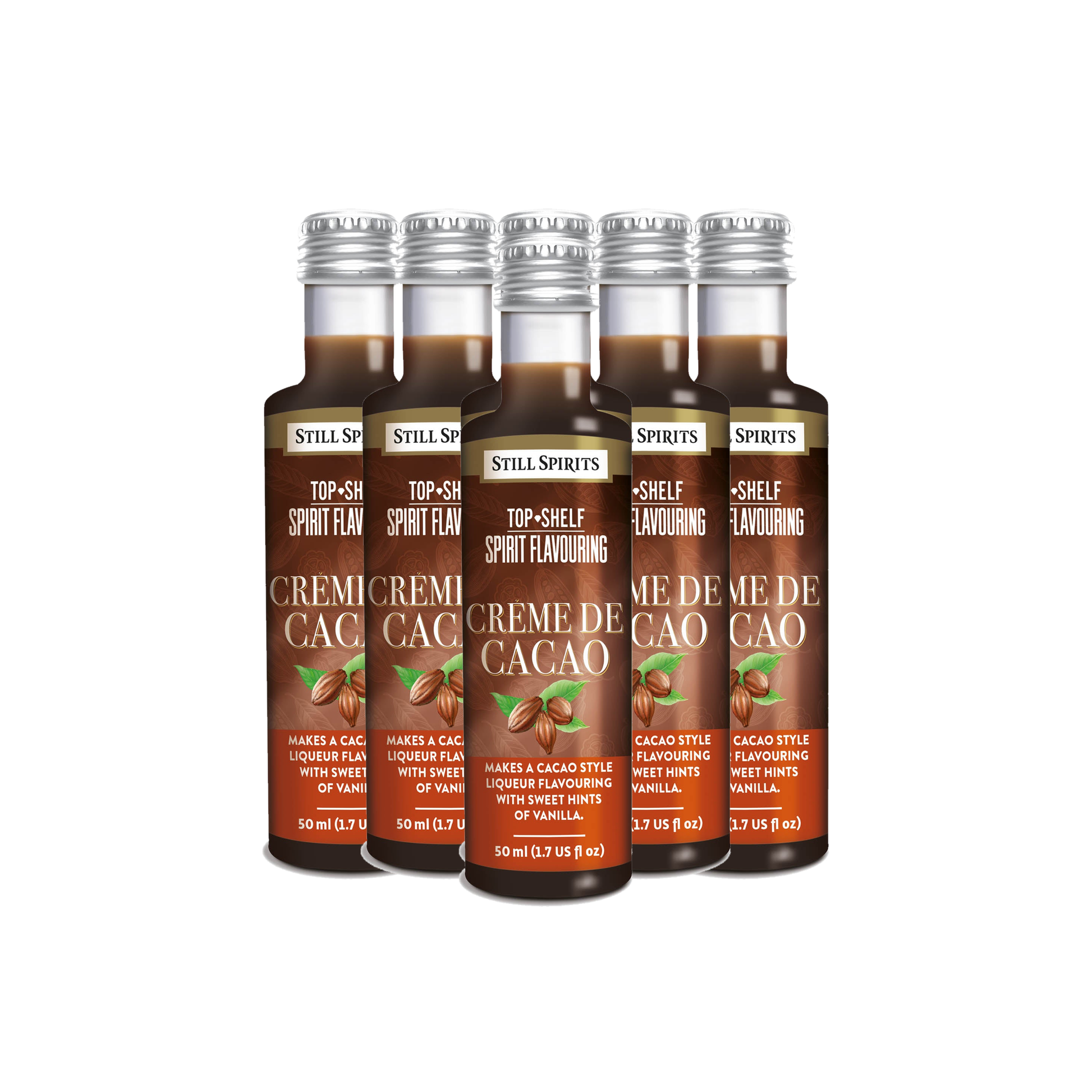 Crème de Cacao Liqueur Essence 6 Pack