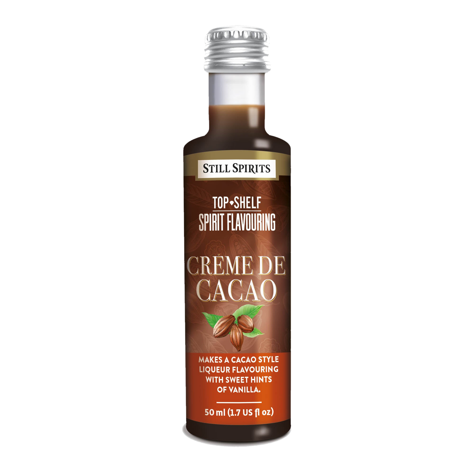 Creme de Cacao Liqueur Essence 50ml single bottle