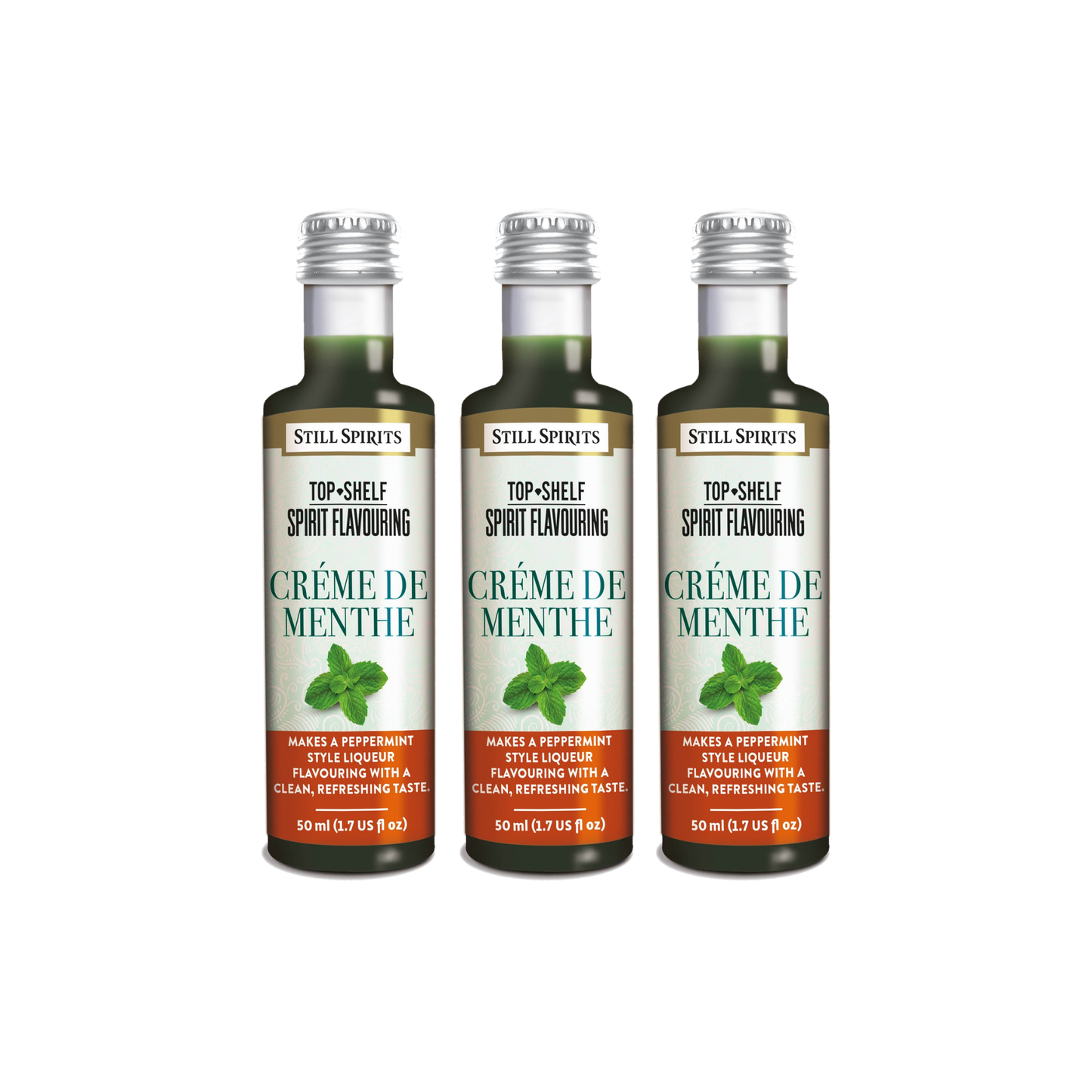 Crème de Menthe Liqueur Essence 3 Pack