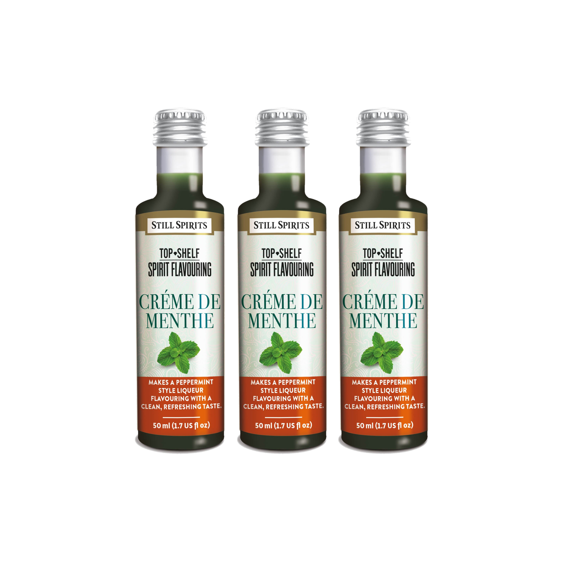 Crème de Menthe Liqueur Essence 3 Pack