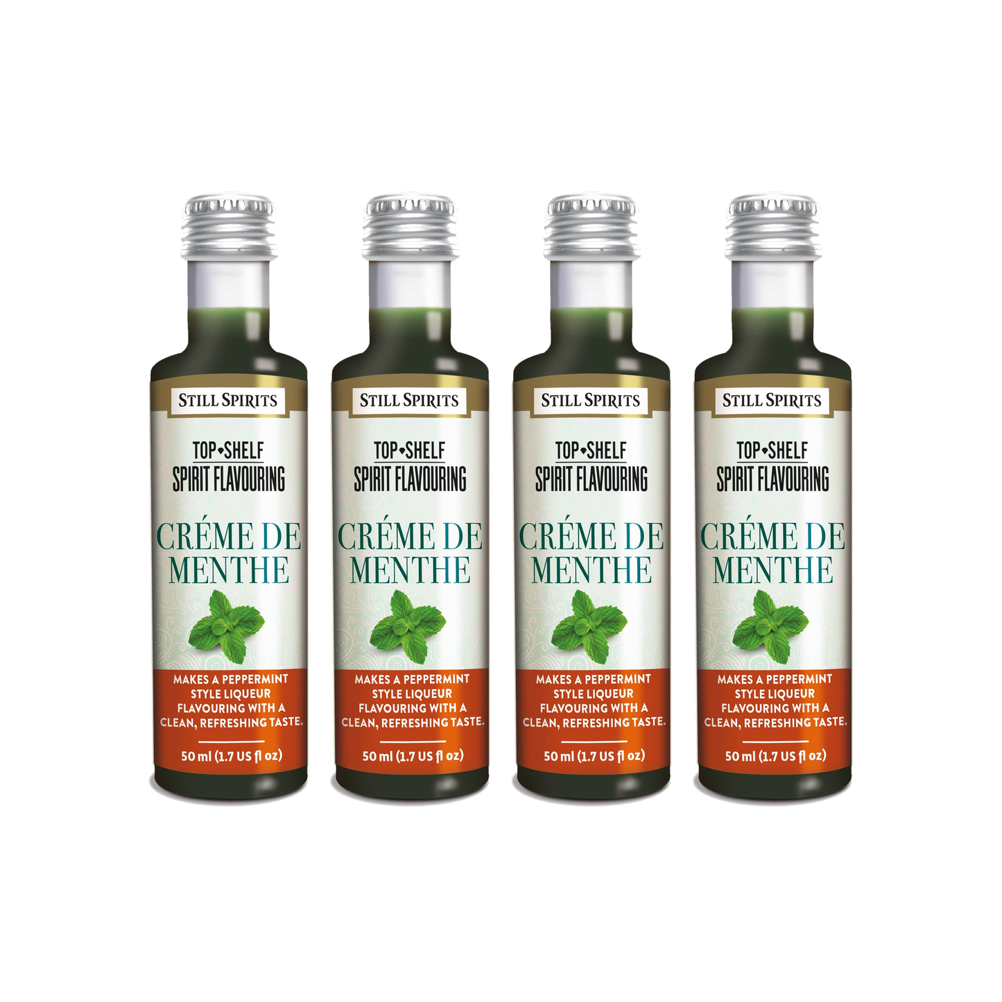 Crème de Menthe Liqueur Essence 4 Pack