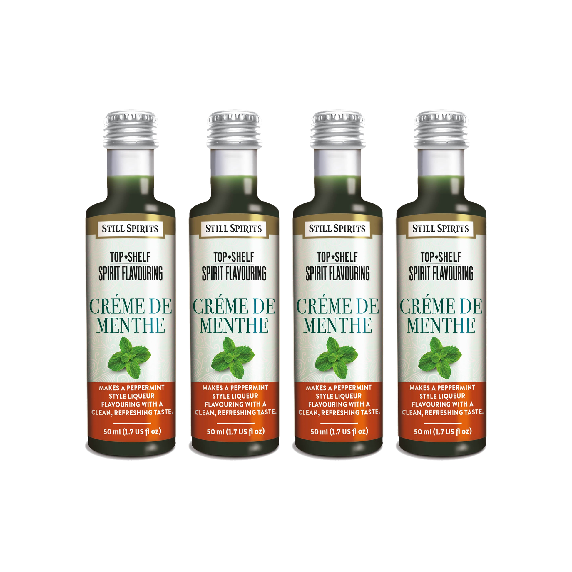 Crème de Menthe Liqueur Essence 4 Pack