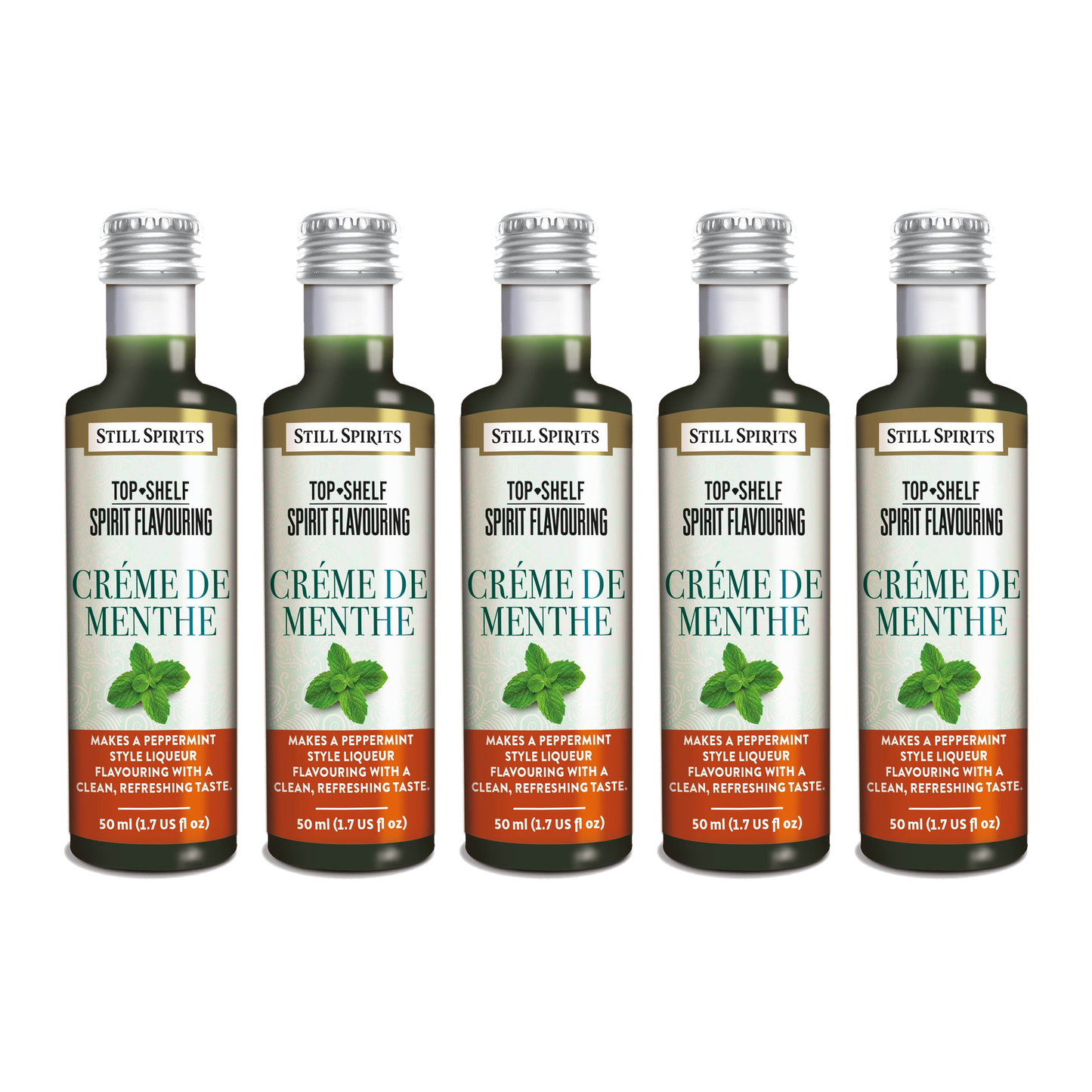 Crème de Menthe Liqueur Essence 5 Pack