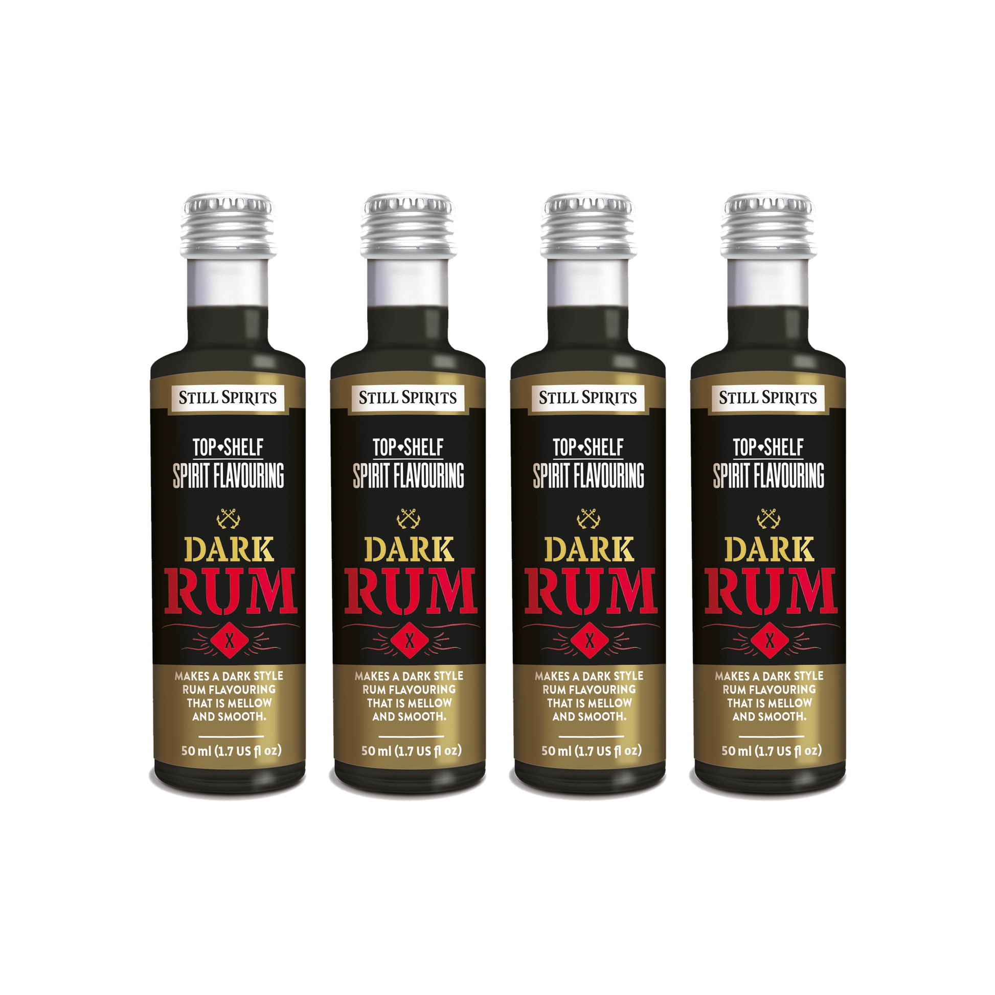 Dark Rum Essence 4 Pack