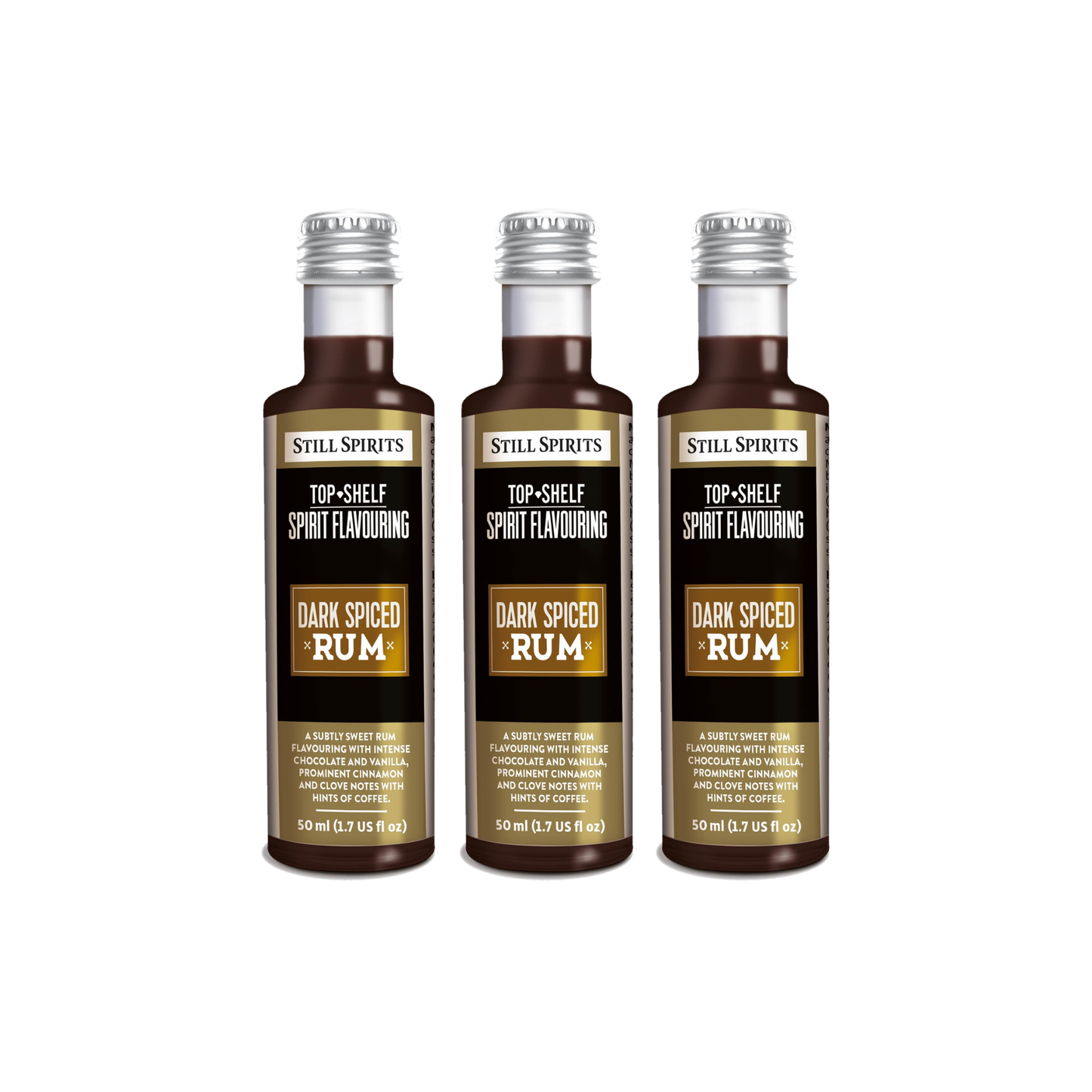Dark Spiced Rum Essence 3 Pack