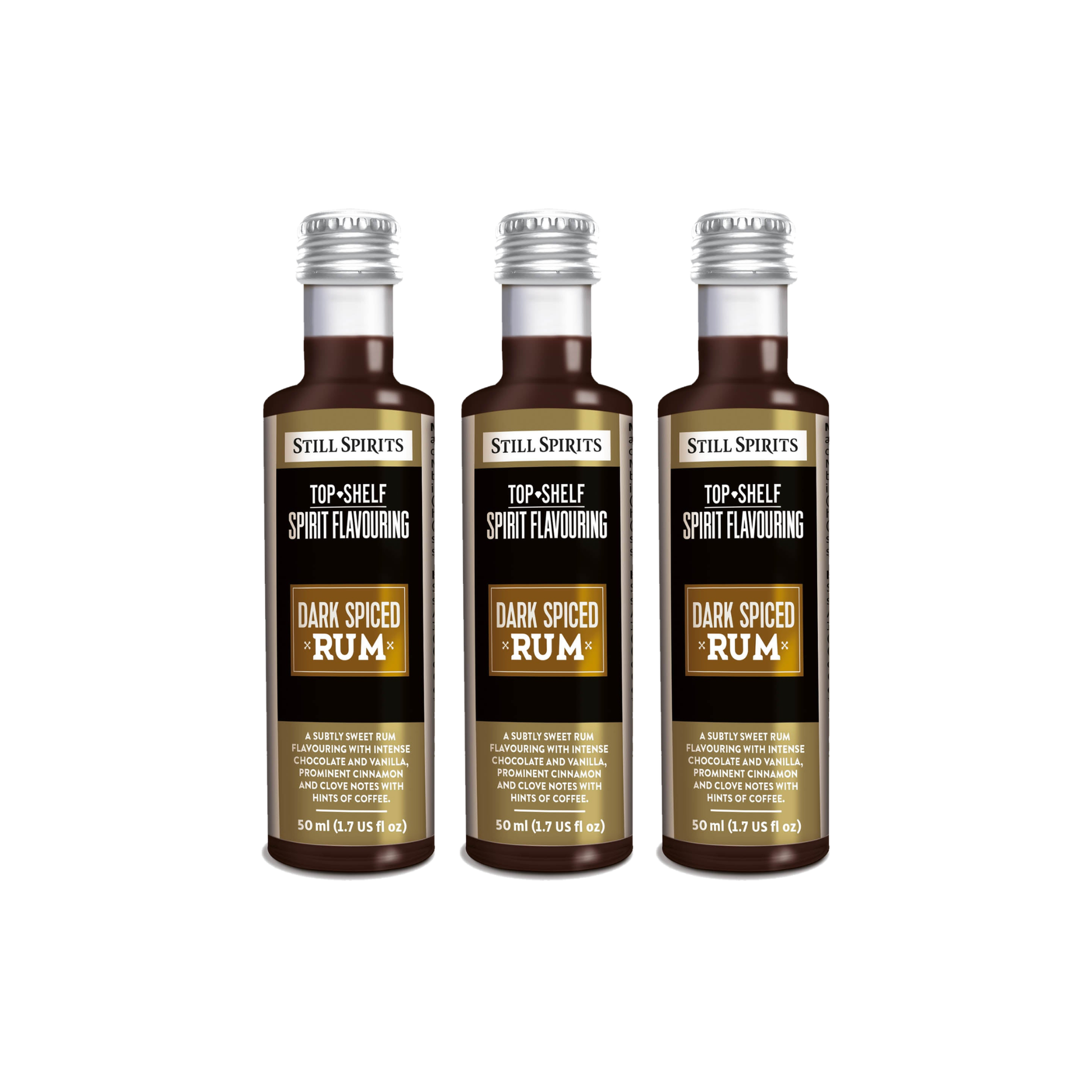 Dark Spiced Rum Essence 3 Pack