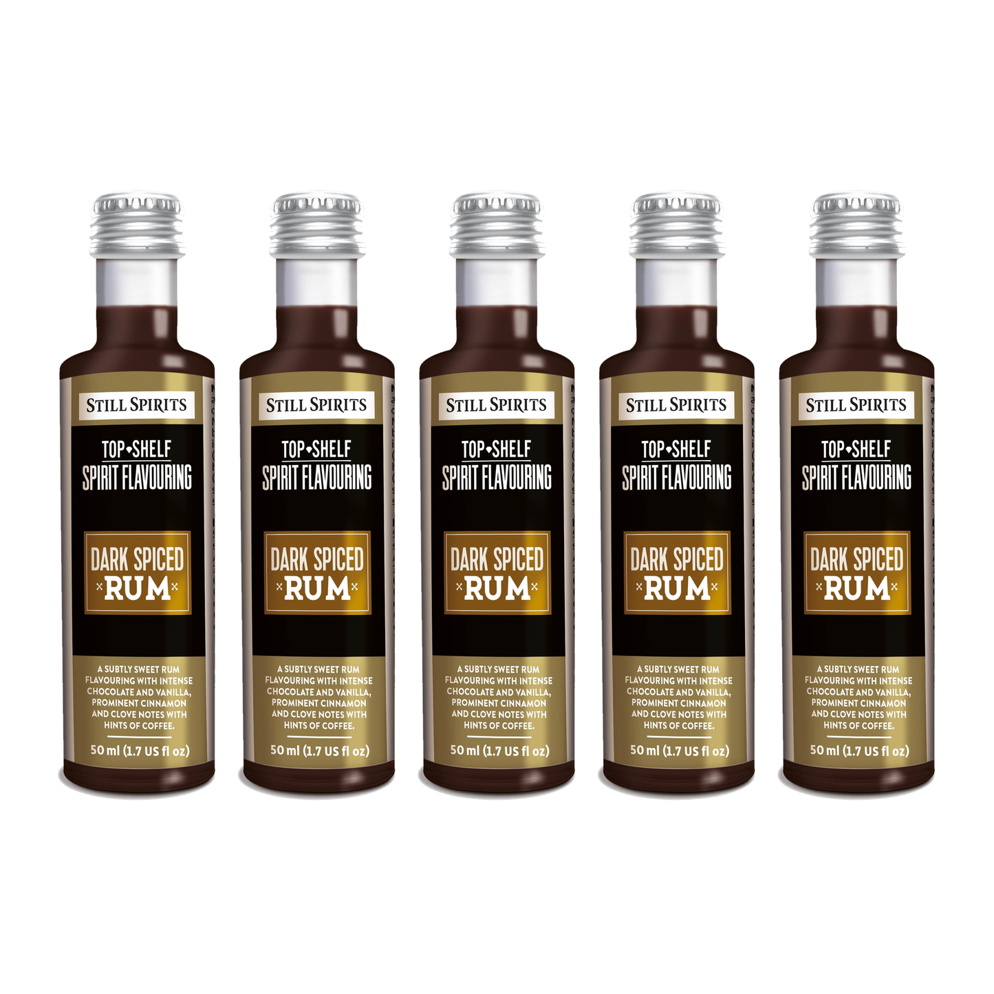 Dark Spiced Rum Essence 5 Pack