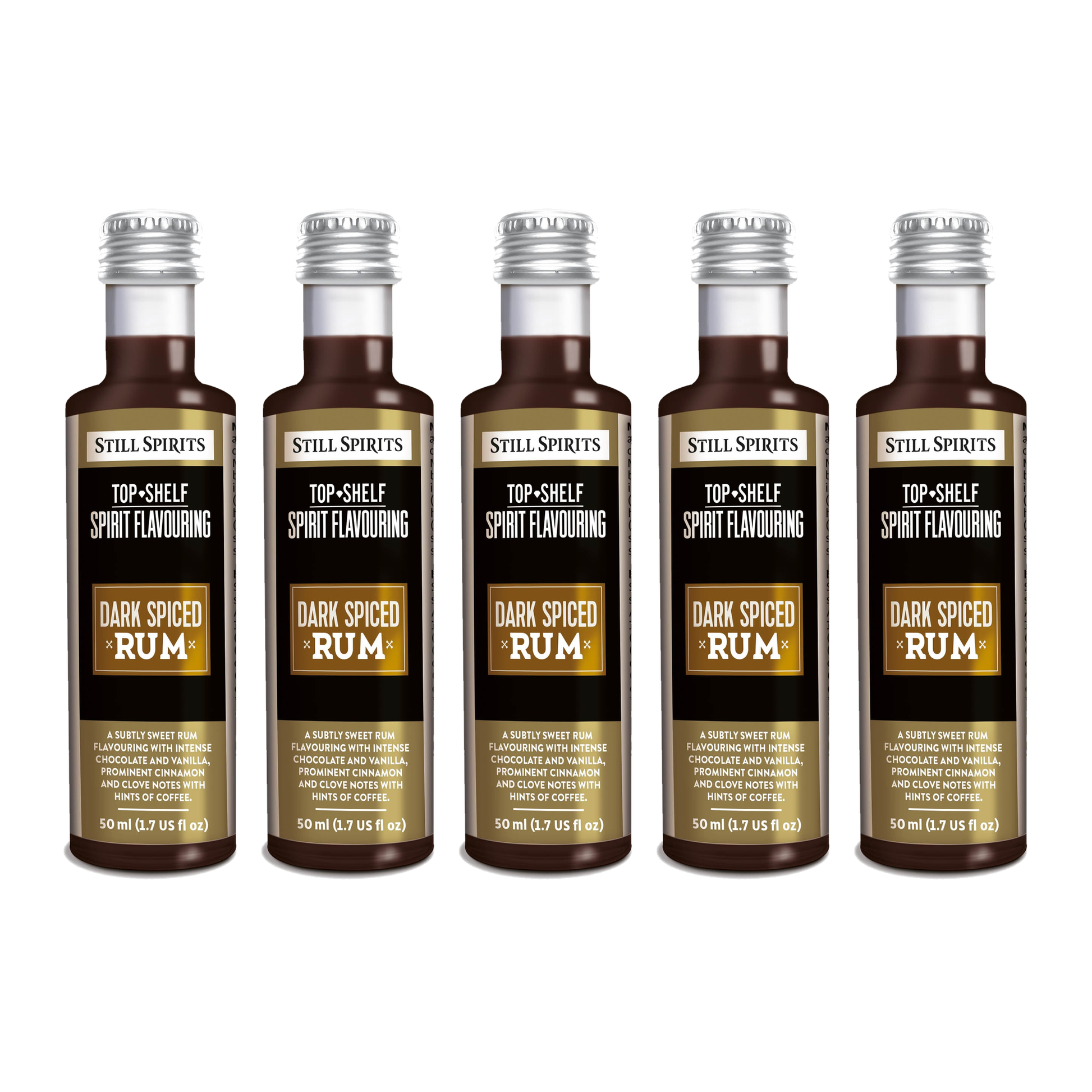 Dark Spiced Rum Essence 5 Pack