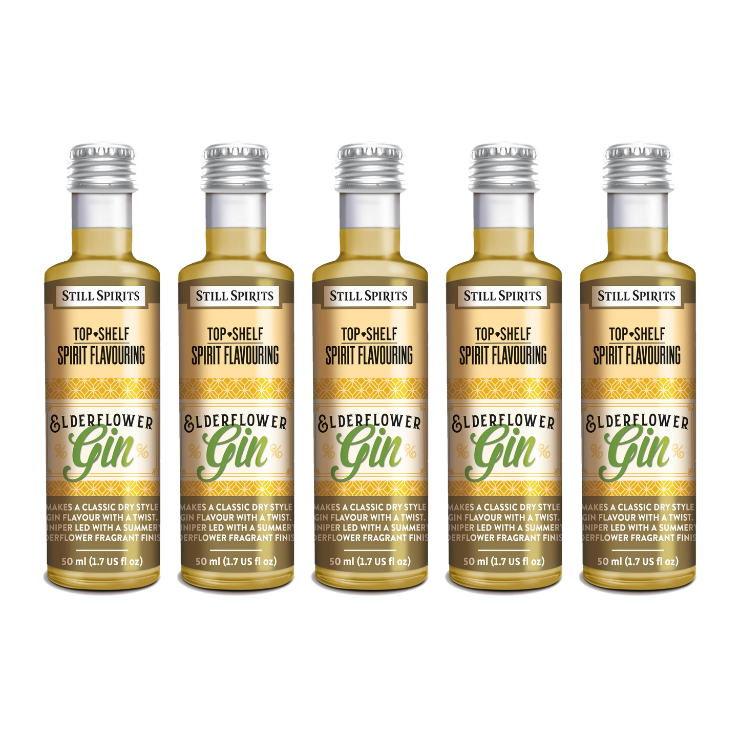 Elderflower Gin Essence 5 Pack