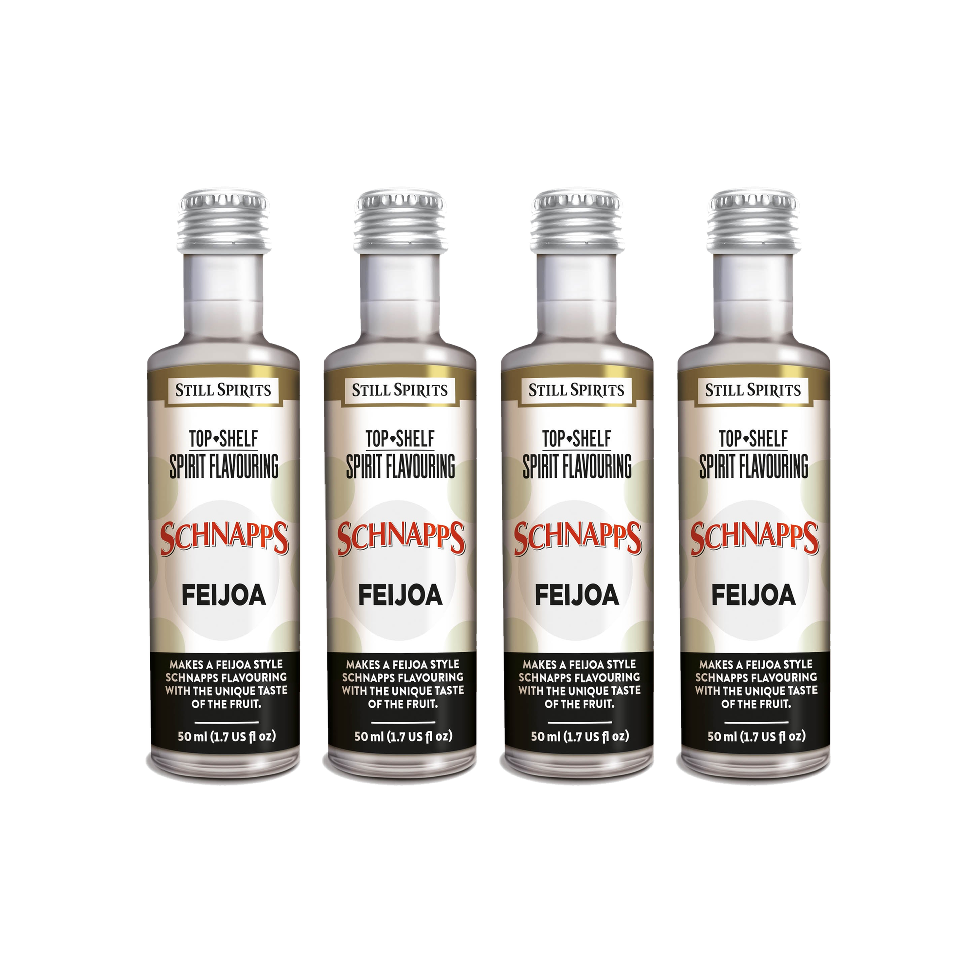 Feijoa Schnapps Essence 4 Pack