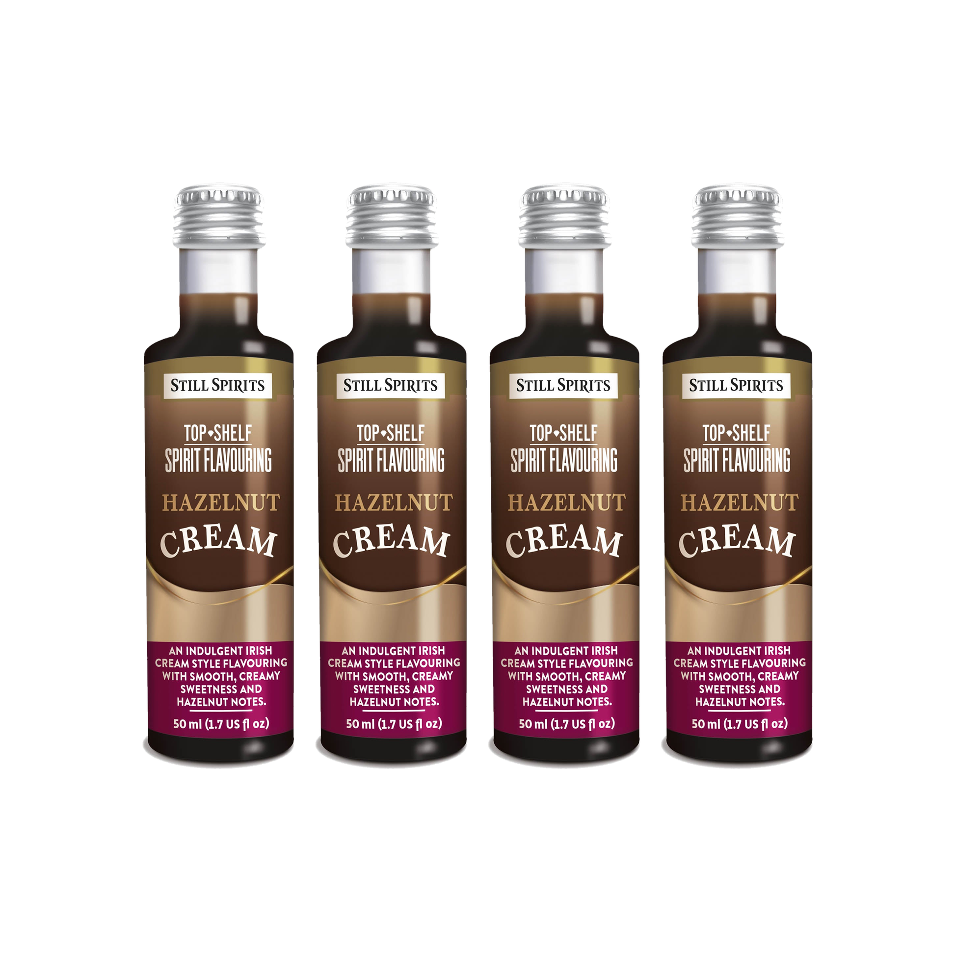 Hazelnut Cream Liqueur (NZ-AU) Essence 4 Pack