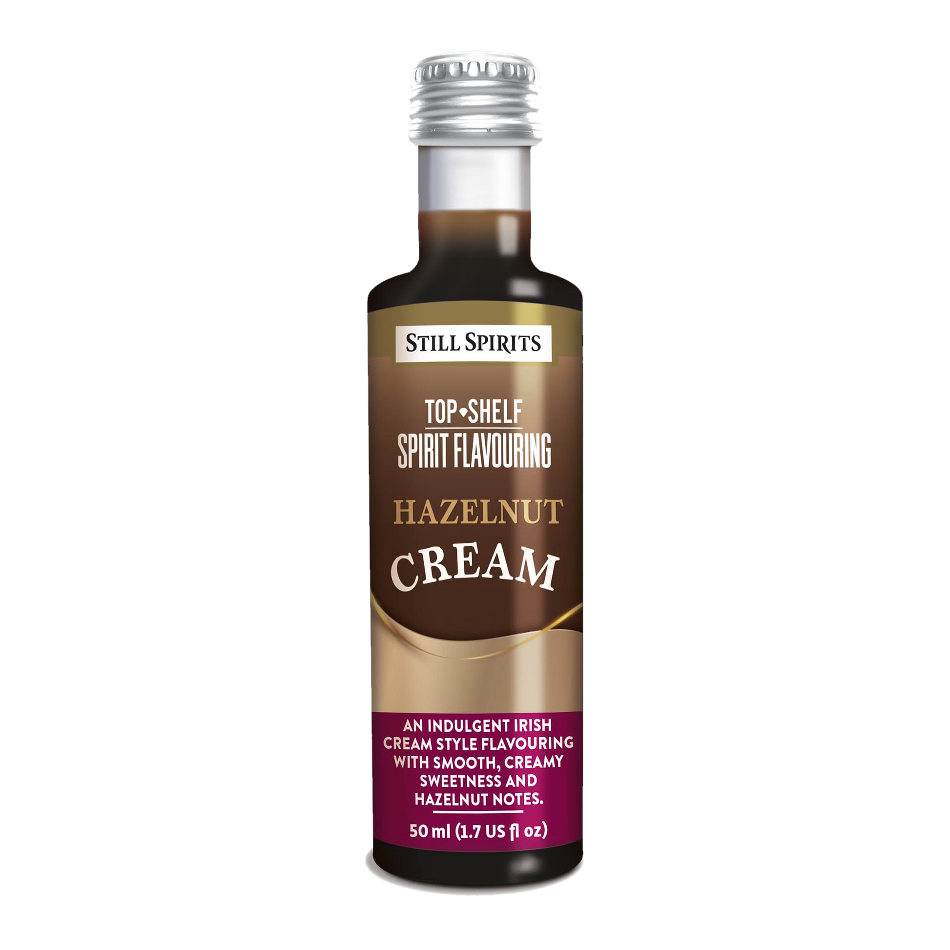 Hazelnut Cream Liqueur Essence 50ml single bottle