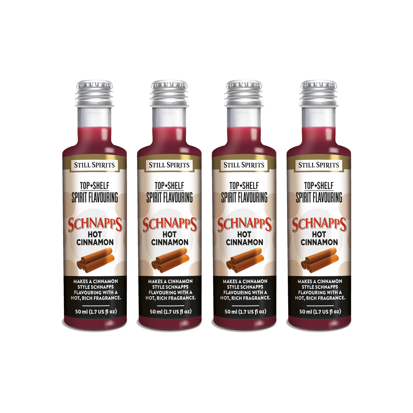 Hot Cinnamon Schnapps Essence 4 Pack