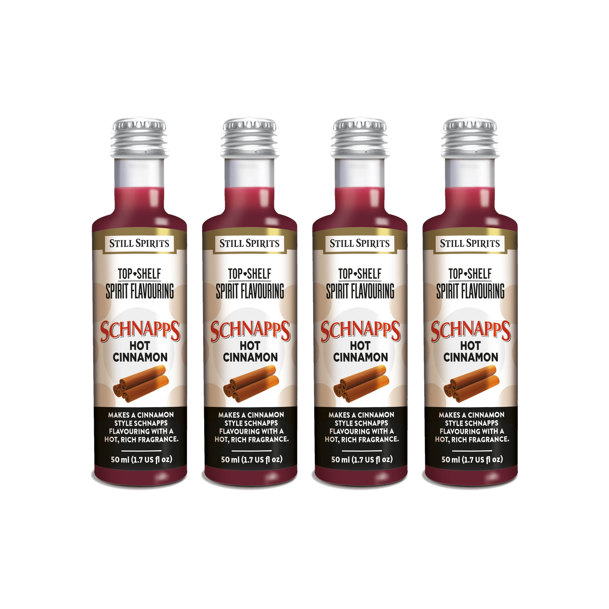 Hot Cinnamon Schnapps Essence 4 Pack