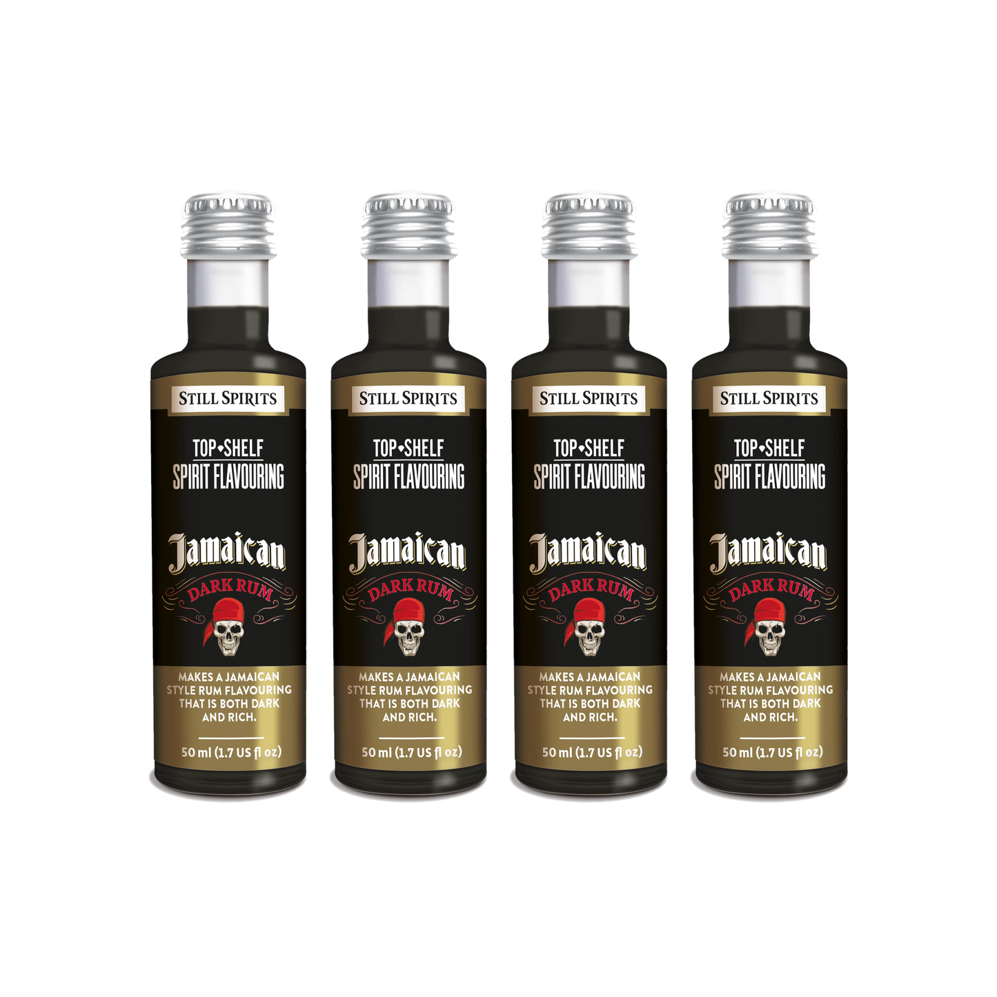 Jamaican Dark Rum Essence 4 Pack
