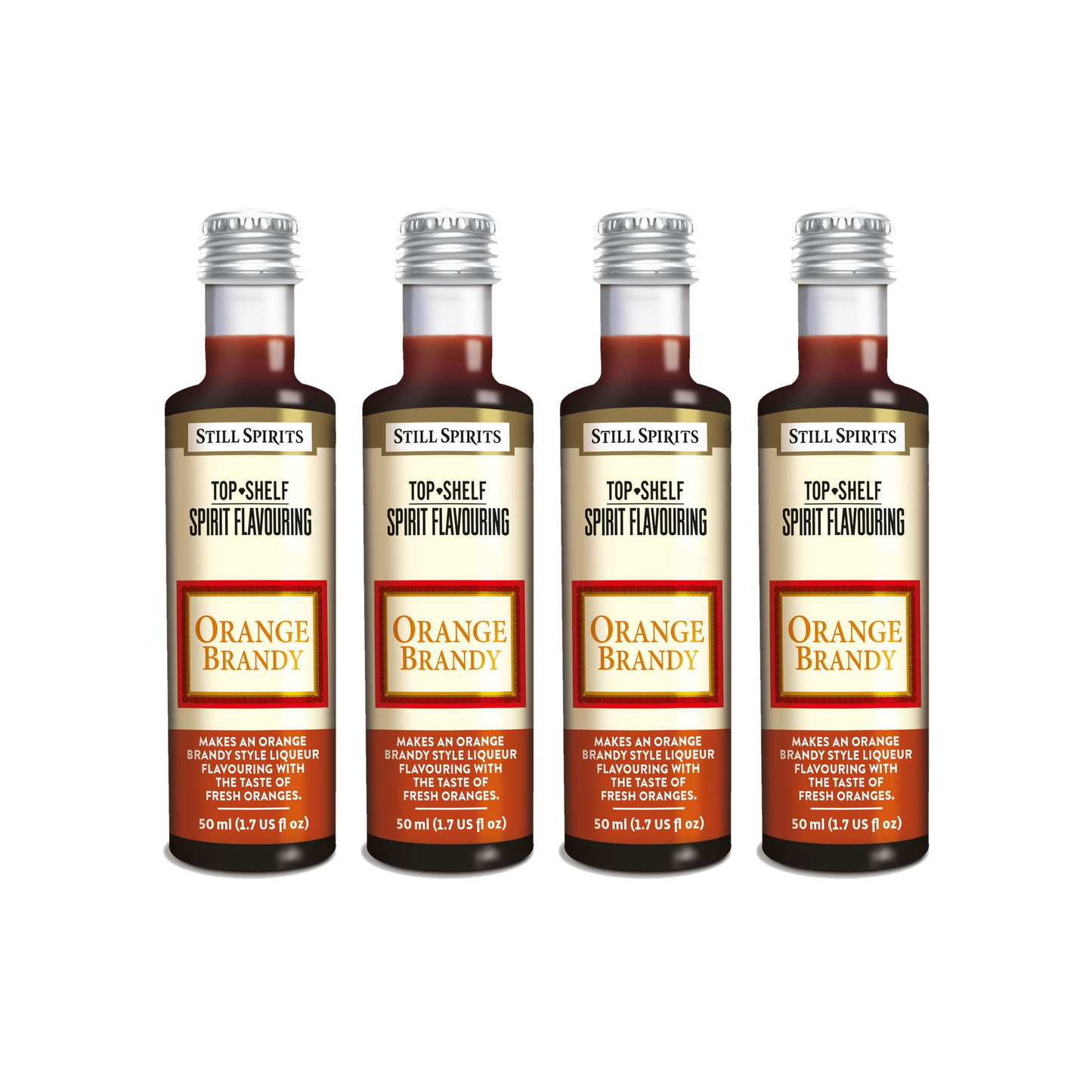 Orange Brandy Liqueur Essence 4 Pack