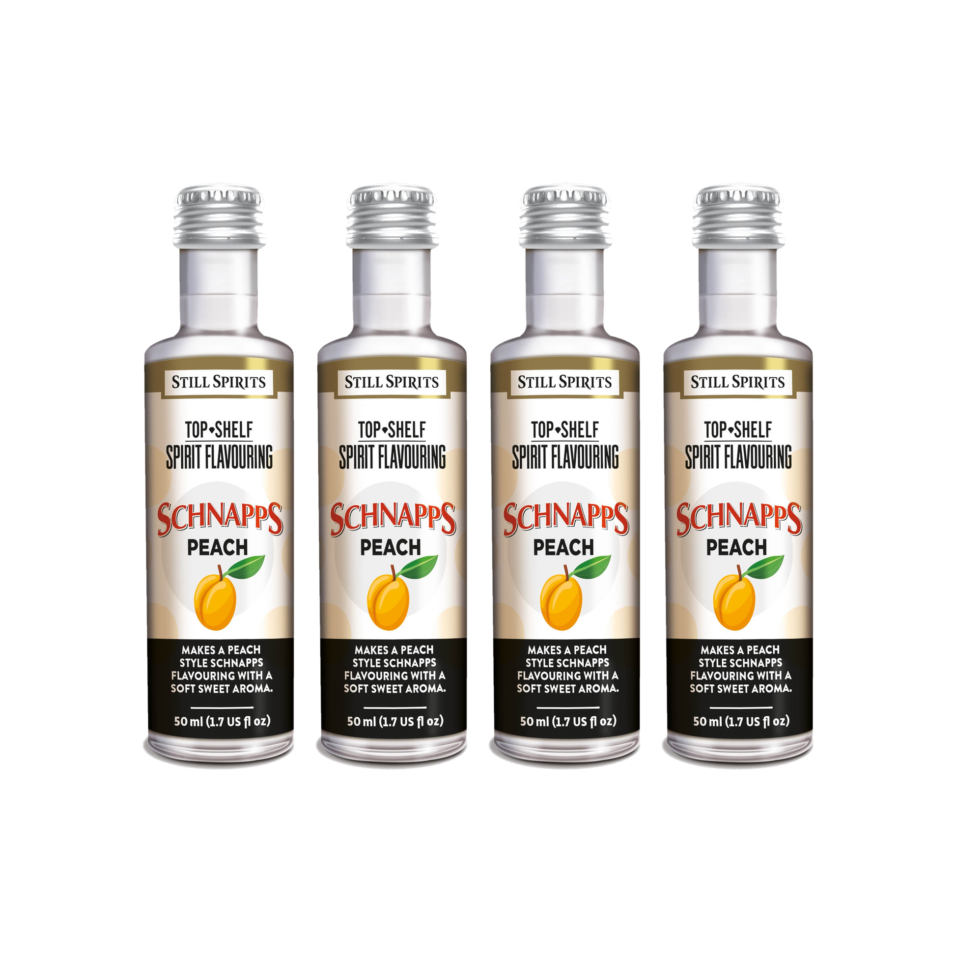 Peach Schnapps Essence 4 Pack