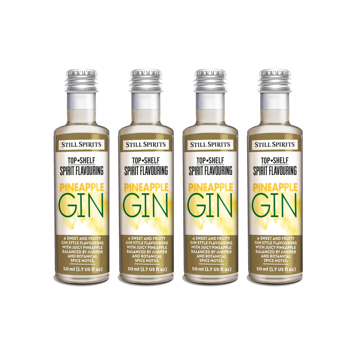 Pineapple Gin Essence 4 Pack