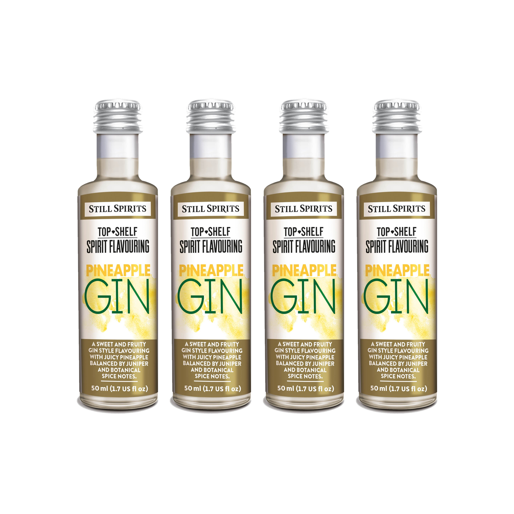 Pineapple Gin Essence 4 Pack