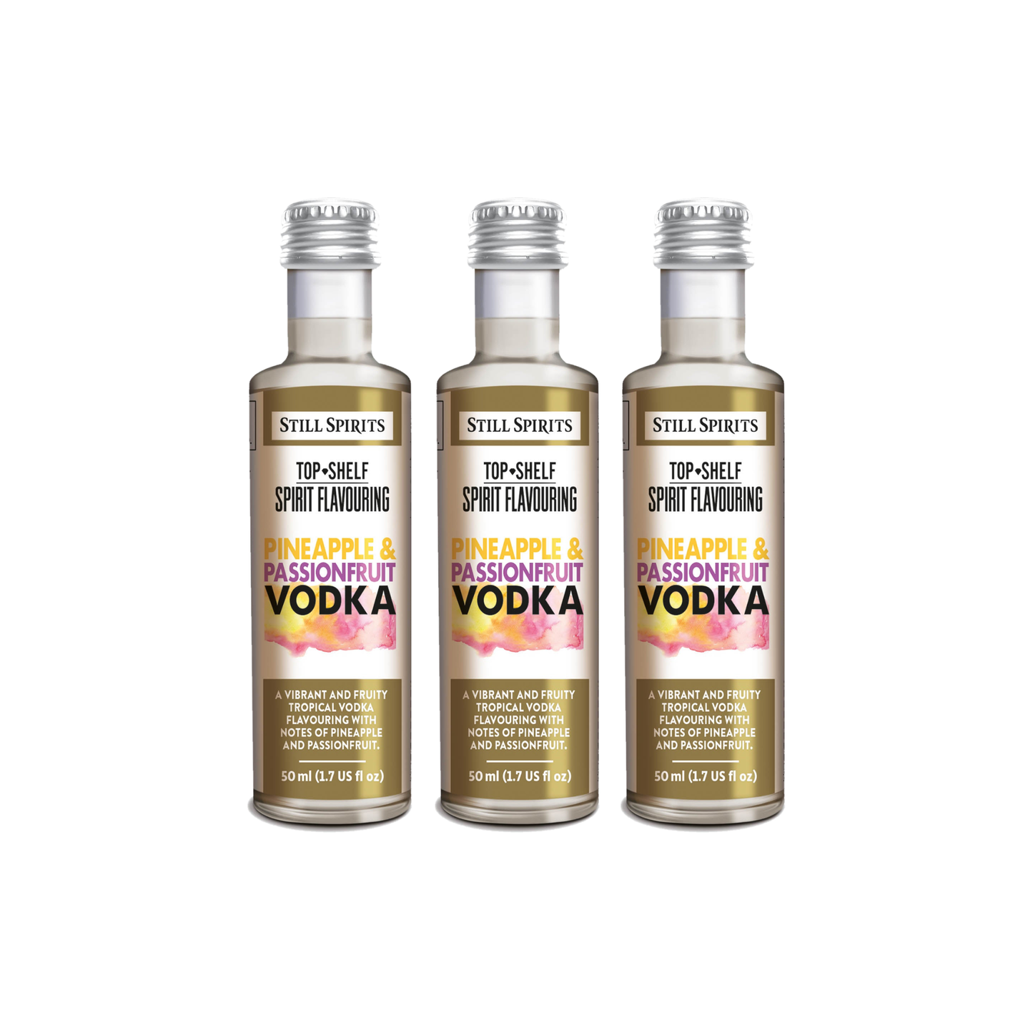 Pineapple & Passionfruit Vodka Essence 3 Pack