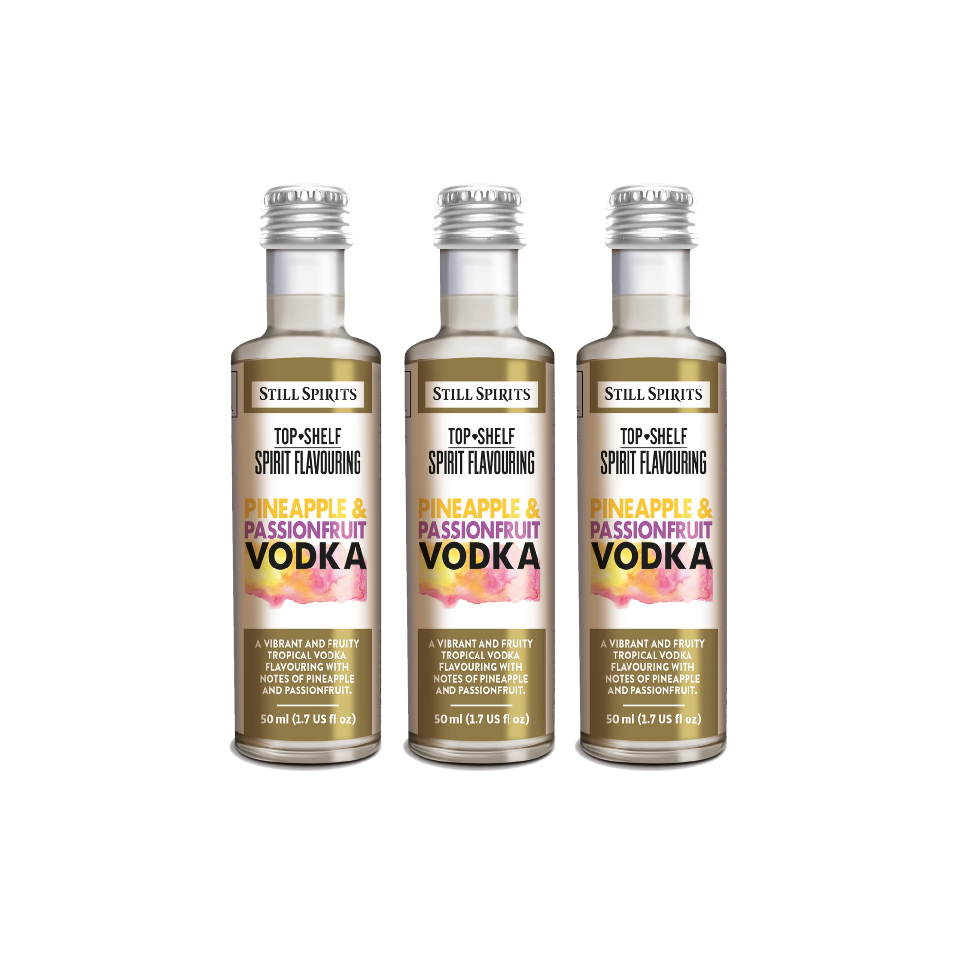 Pineapple & Passionfruit Vodka Essence 3 Pack
