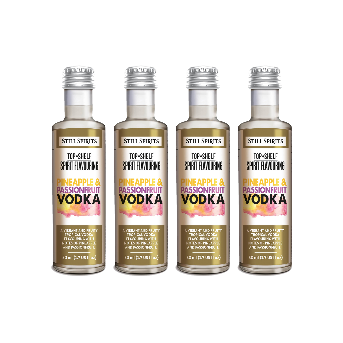Pineapple & Passionfruit Vodka Essence 4 Pack