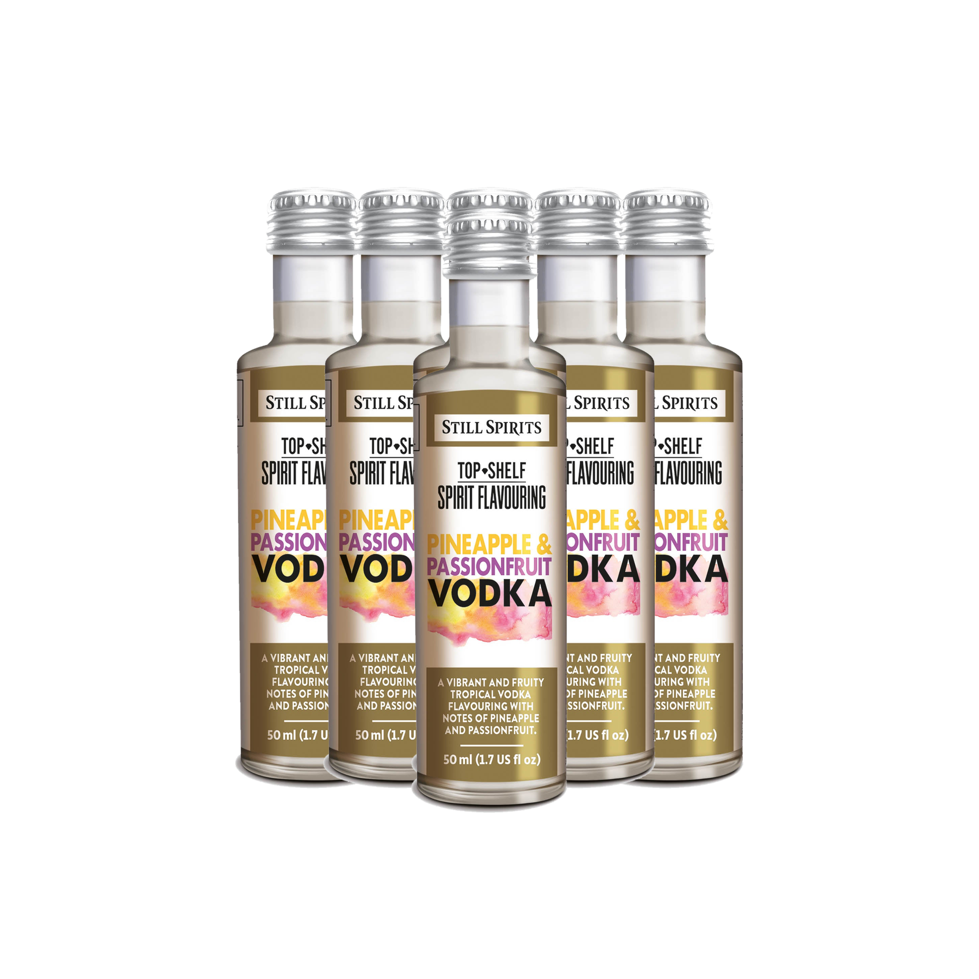 Pineapple & Passionfruit Vodka Essence 6 Pack